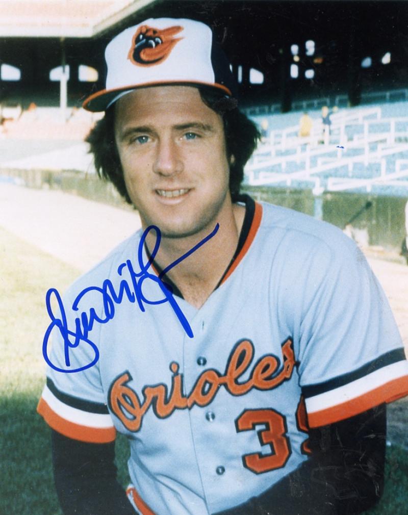 SCOTT MCGREGOR BALTIMORE  ORIOLES SIGNED 8X10 PHOTO