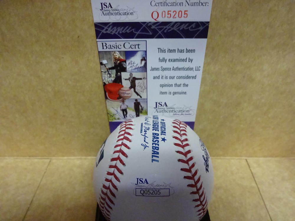 CARSON  FULMER  CHICAGO  WHITE SOX    SIGNED BASEBALL JSA Q05205