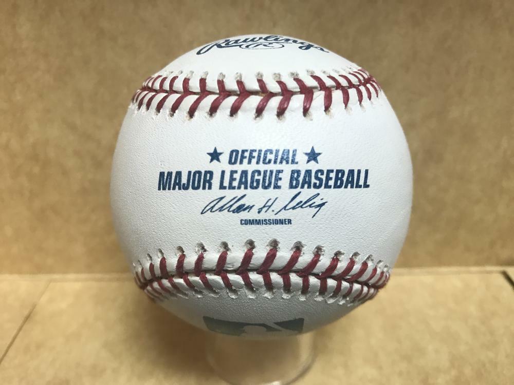 JOEL PINIERO RED SOX/ANGELS/CARDINALS SIGNED AUTOGRAPHED M.L. BASEBALL W/ COA