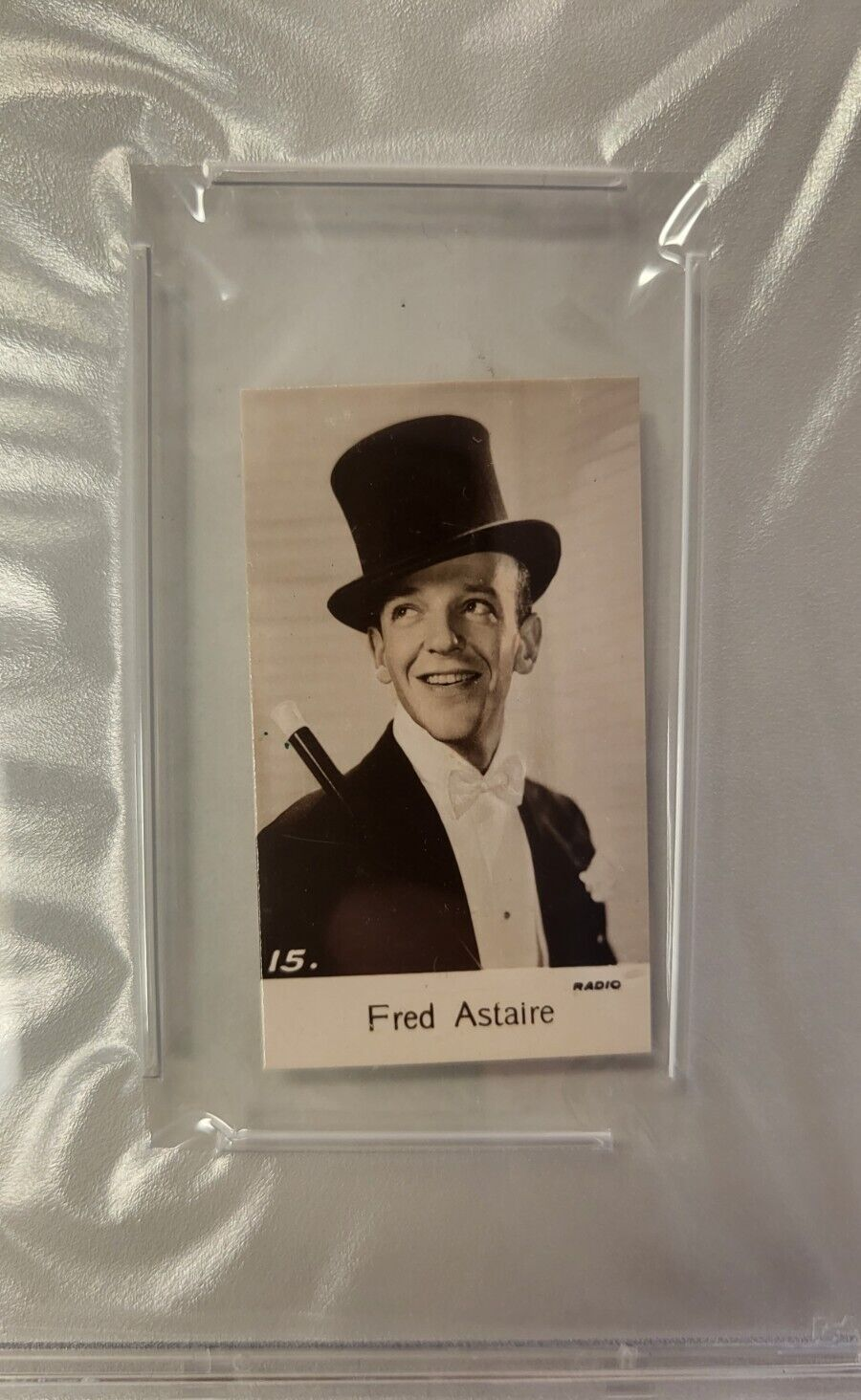 1935 C & T BRIDGEWATER FRED ASTAIRE FILM STARS #15 PSA 9