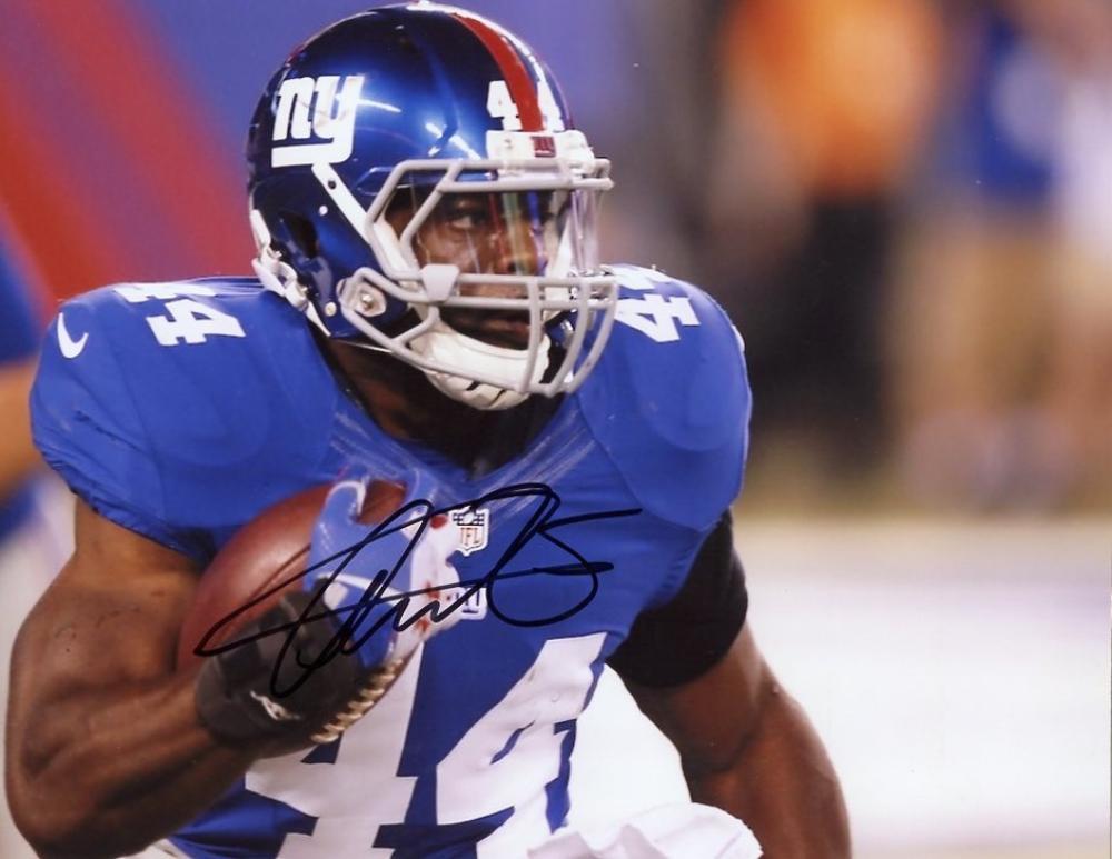 ANDRE WILLIAMS NEW YORK GIANTS SIGNED AUTOGRAPHED 8X10 PHOTO