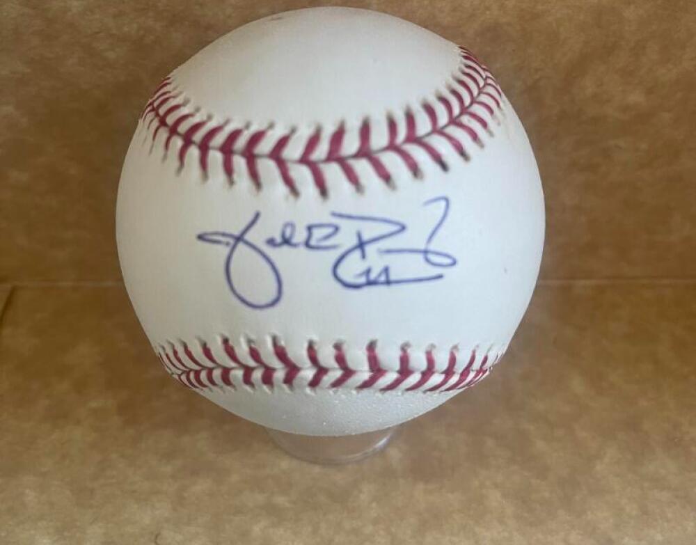 JAKE PEAVY GIANTS/PADRES SIGNED AUTO M.L. BASEBALL BECKETT AUTH