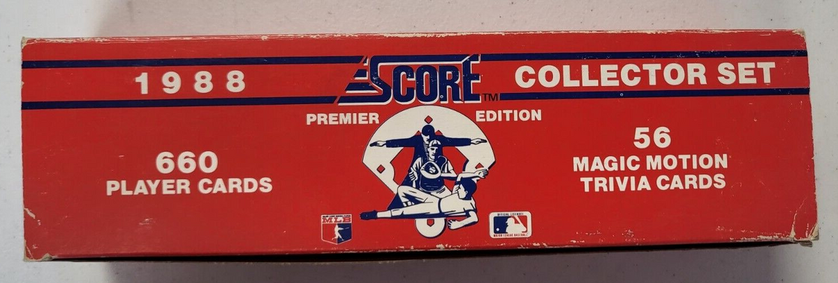 1988 SCORE BASEBALL COMPLETE CARD SET 660 COMPLETE FACTORY SEALED