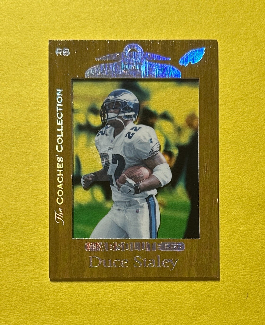 1999 PLAYOFF ABSOLUTE SSD THE COACHES COLLECTION DUCE STALEY /500 #79 EAGLES