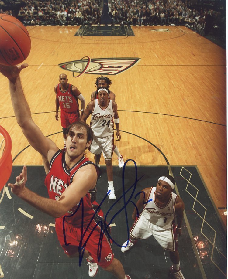 NENAD KRSTIĆ NEW JERSEY NETS SIGNED AUTOGRAPHED 8X10 PHOTO W/COA