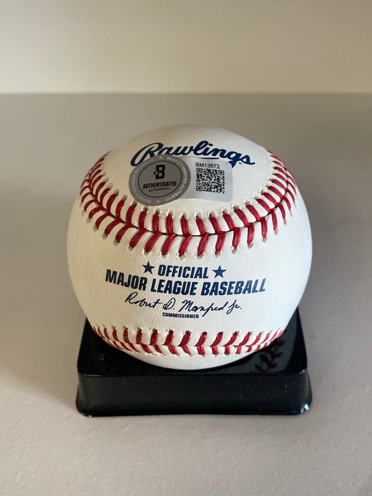 REGGIE JACKSON YANKEES/A'S SIGNED AUTOGRAPHED M.L. BASEBALL BECKETT