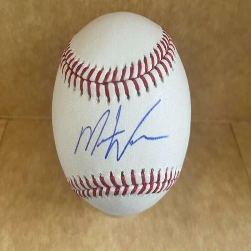 MASON WILLIAMS YANKEES/METS SIGNED AUTOGRAPHED M.L. BASEBALL BAS