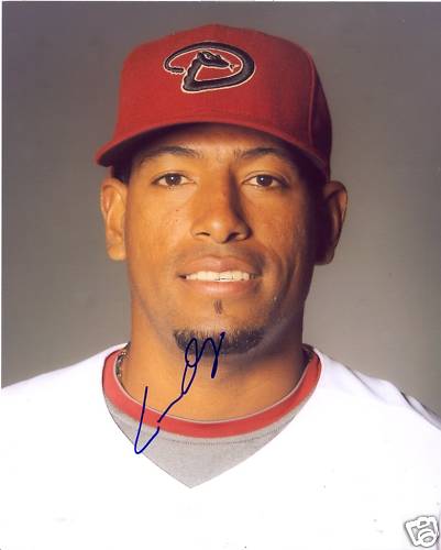 CESAR VALDEZ ARIZONA DIAMONDBACKS SIGNED 8X10 PHOTO COA
