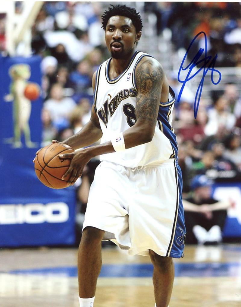 ROGER MASON WASHINGTON WIZARDS SIGNED AUTOGRAPHED 8X10 PHOTO W/COA