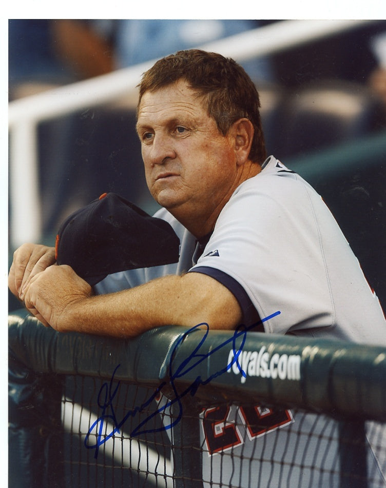 GENE  LAMONT     DETROIT TIGERS   SIGNED AUTOGRAPHED  8X10  PHOTO    W/COA