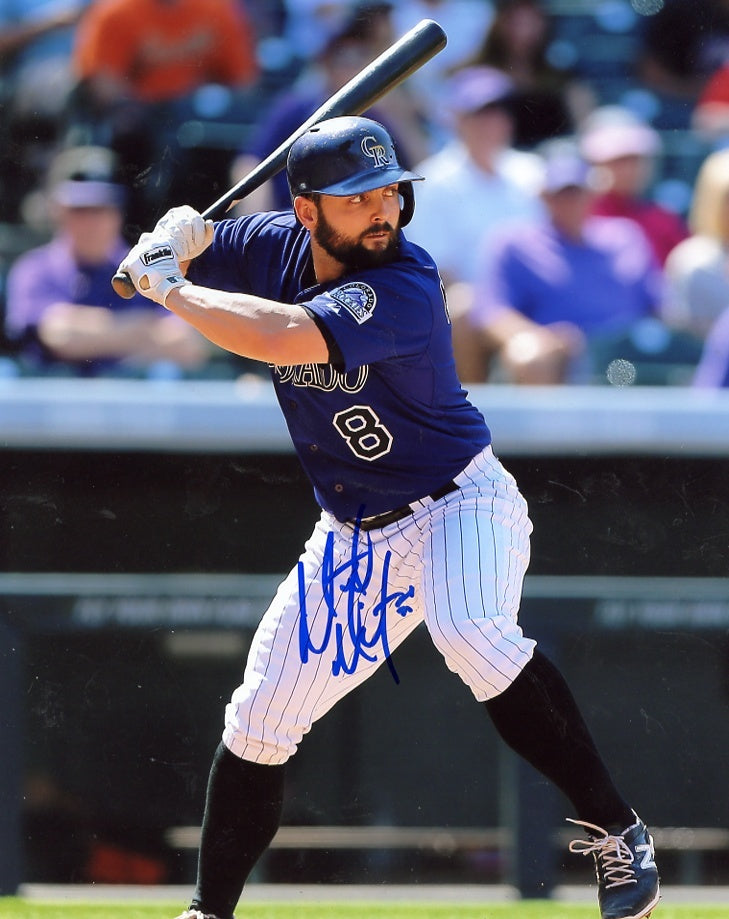 MICHAEL  MCKENRY    COLORADO  ROCKIES    SIGNED AUTOGRAPHED 8X10  PHOTO