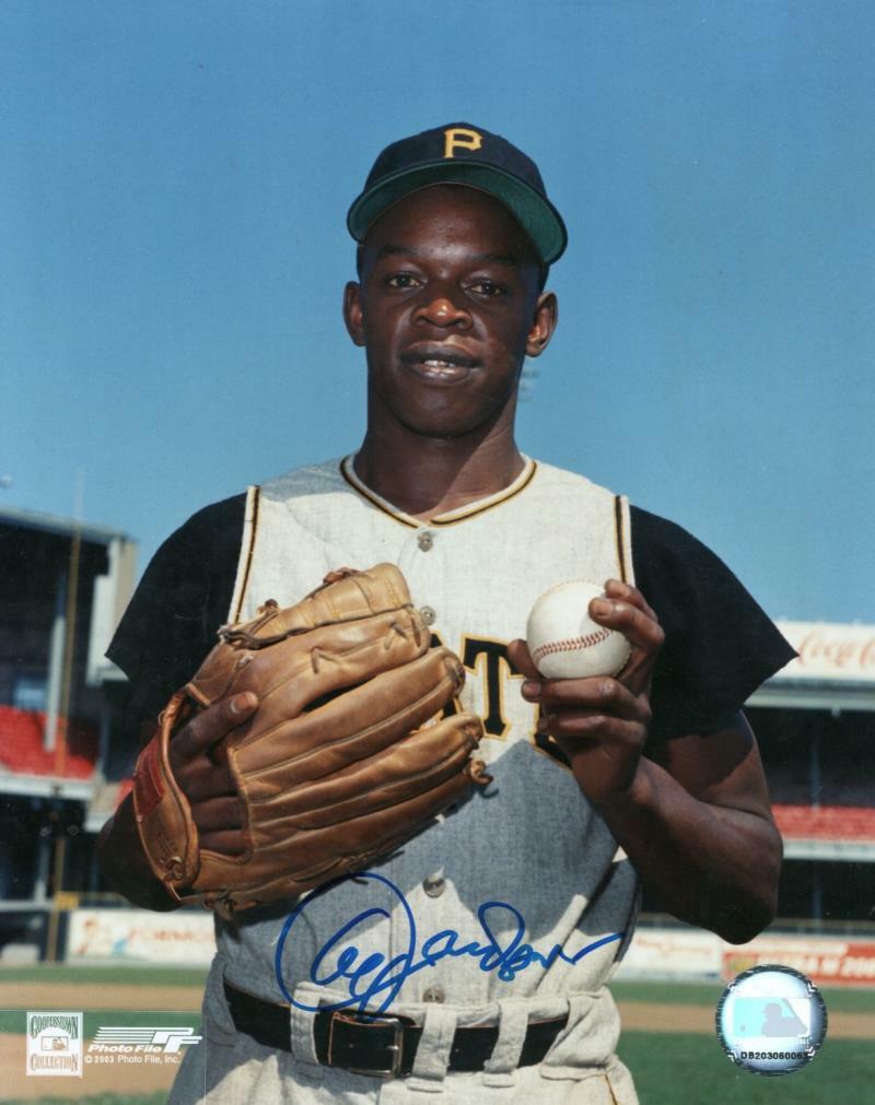 AL JACKSON PITTSBURGH PIRATES SIGNED AUTOGRAPHED 8X10 PHOTO W/ COA