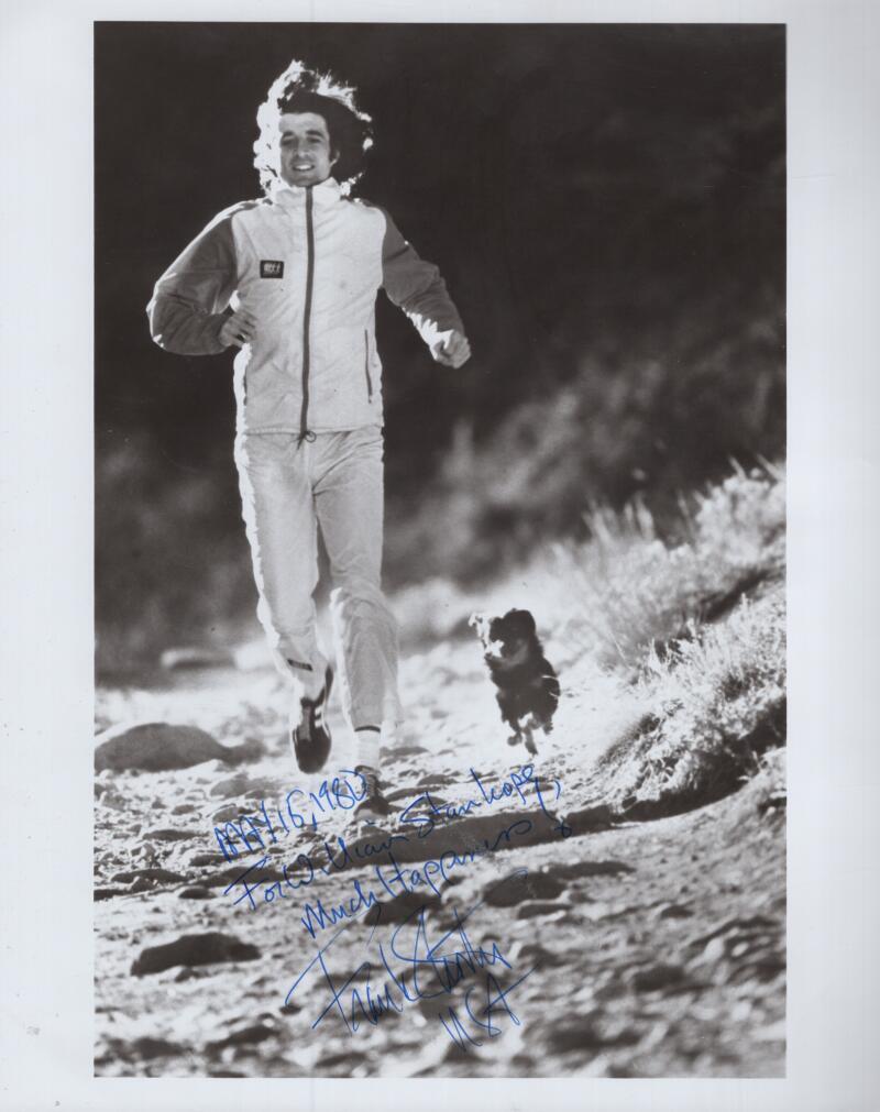 FRANK SHORTER OLYMPIC RUNNER SIGNED AUTOGRAPHED 8X10 PHOTO W/ COA