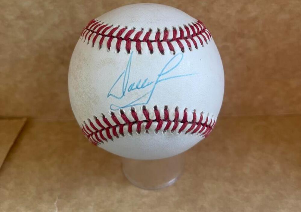DALLAS GREEN PHILLIES/YANKEES  SIGNED AUTO A.L. BASEBALL JSA AUTH