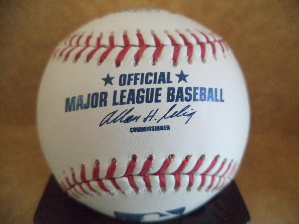 JOSH SMOKER NEW YORK METS SIGNED AUTOGRAPHED M.L. BASEBALL W/COA