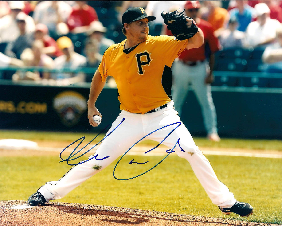 KEVIN CORREIA PITTSBURGH PIRATES AUTOGRAPHED SIGNED 8X10 PHOTO W/COA