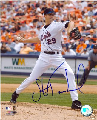 STEVE  TRACHSEL  NEW  YORK  METS  SIGNED 8X10