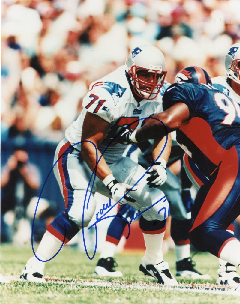 TODD RUCCI NEW ENGLAND PATRIOTS SIGNED AUTOGRAPHED 8X10 PHOTO W/COA 