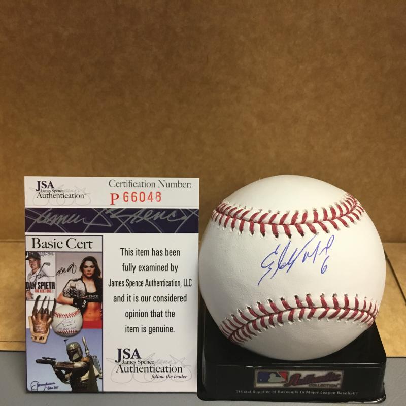 STARLING MARTE PITTSBURGH PIRATES M.L. SIGNED BASEBALL JSA P66048