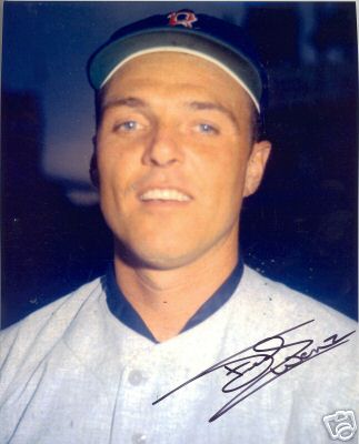 FRED WENZ BOSTON RED SOX SIGNED 8X10 PHOTO W/COA