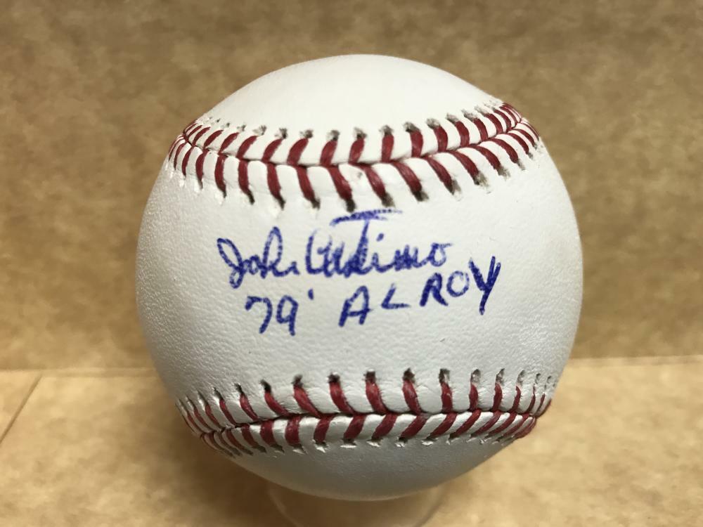 JOHN CASTINO MINNESOTA  TWINS 79 AL ROY SIGNED M.L. BASEBALL W/ COA