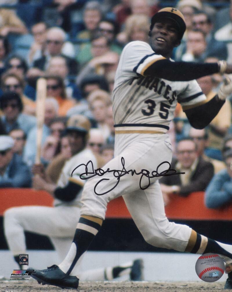 MANNY SANGUILLEN PITTSBURGH PIRATES SIGNED AUTOGRAPHED 8X10 PHOTO W/ COA