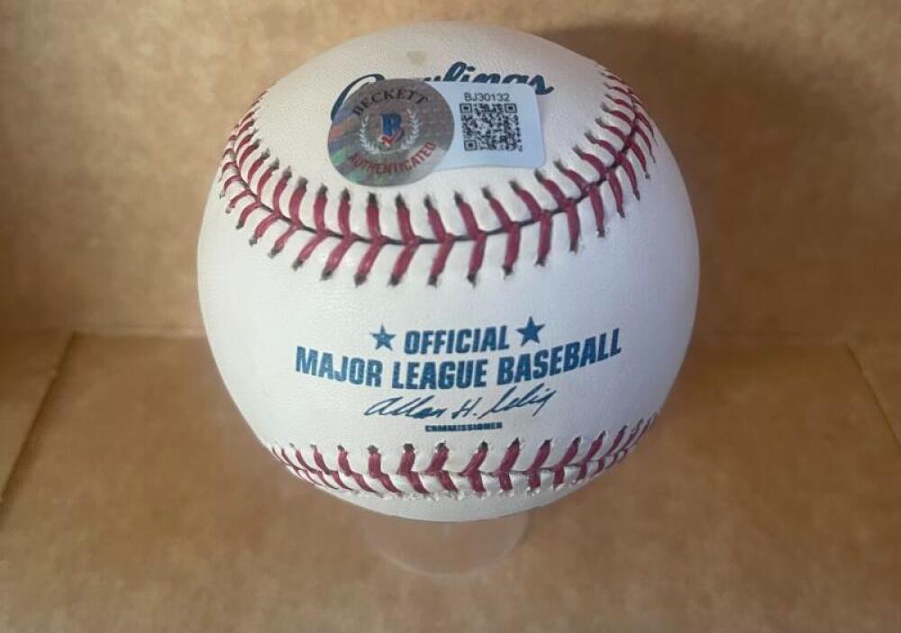 WALT DROPO 1950 A.L. ROY SIGNED AUTO M.L. BASEBALL BECKETT AUTH