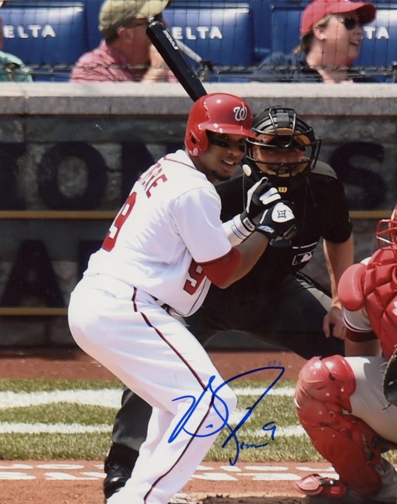 BEN REVERE WASHINGTON NATIONALS SIGNED AUTOGRAPHED 8X10 PHOTO  W/ COA 