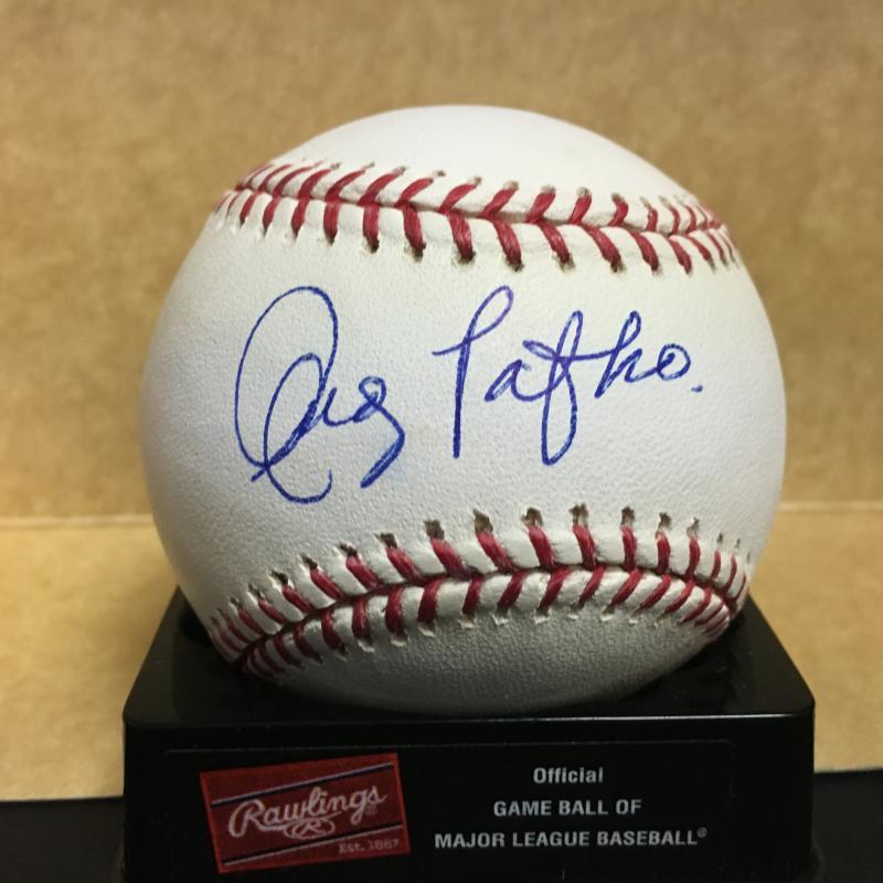 ANDY PAFKO CUBS/BRAVES DECEASED M.L. SIGNED BASEBALL W/COA