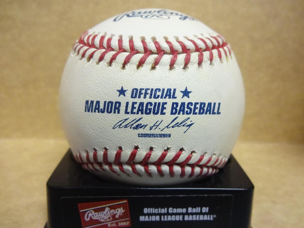 GENE HERMANSKI DODGERS #22 DECEASED SIGNED M.L. BASEBALL W/COA