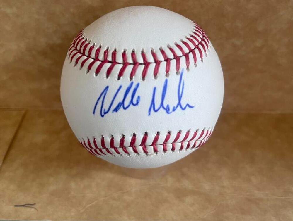 WILLIE MACLVER COLORADO ROCKIES SIGNED AUTO M.L. BASEBALL BAS R98345