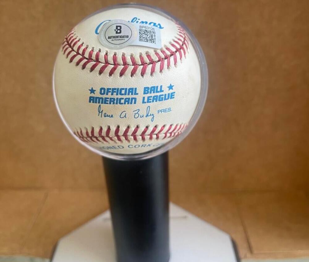 HARMON KILLEBREW TWINS  SIGNED AUTOGRAPHED A.L. BASEBALL BECKETT AUTH
