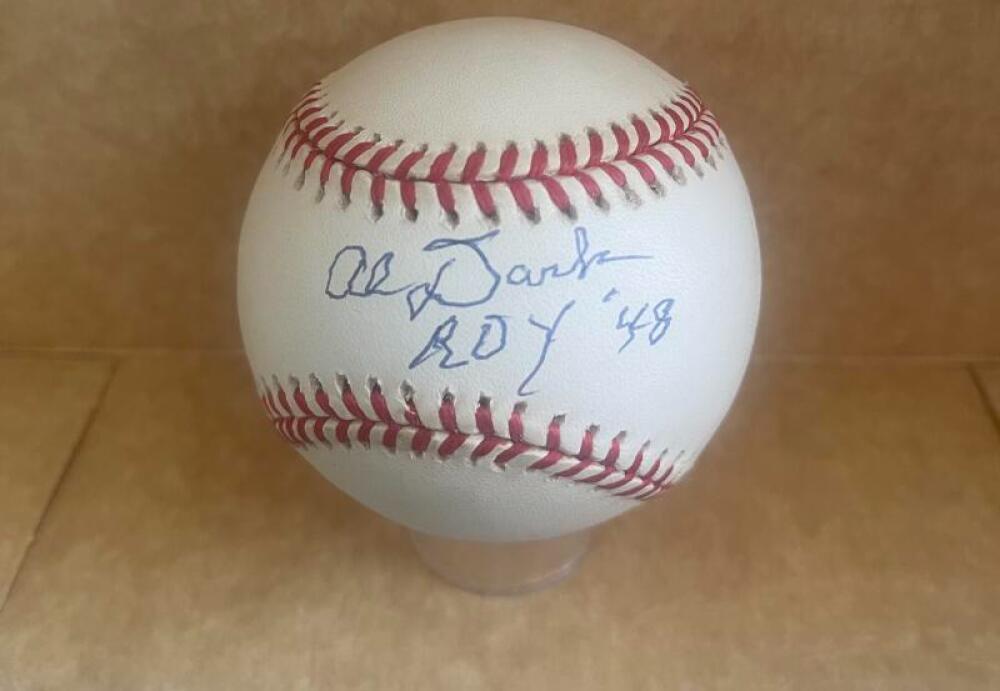 AL DARK GIANTS ROY 48 SIGNED AUTOGRAPHED N.L. BASEBALL BECKETT AUTH