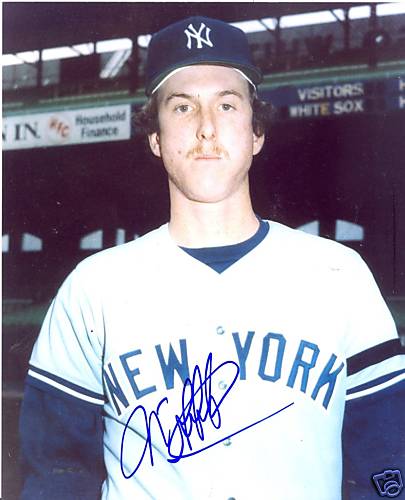 MIKE GRIFFIN NEW YORK YANKEES SIGNED 8X10 PHOTO W/COA