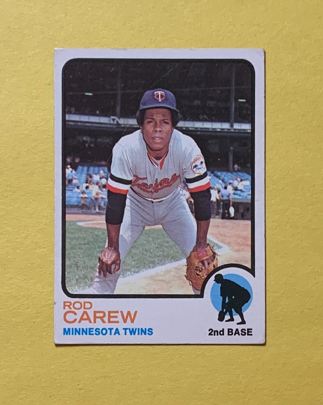 1973 TOPPS RODNEY CAREW #330 TWINS