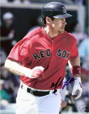 MARK LORETTA   BOSTON RED SOX   SIGNED 8X10 PHOTO