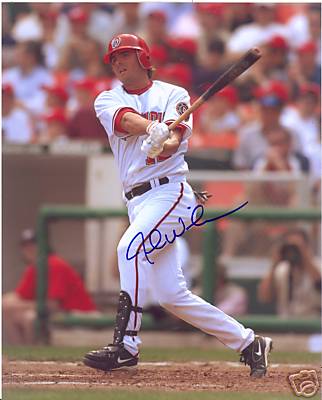 JOSH WILSON WASHINGTON NATIONALS SIGNED 8X10 PHOTO COA