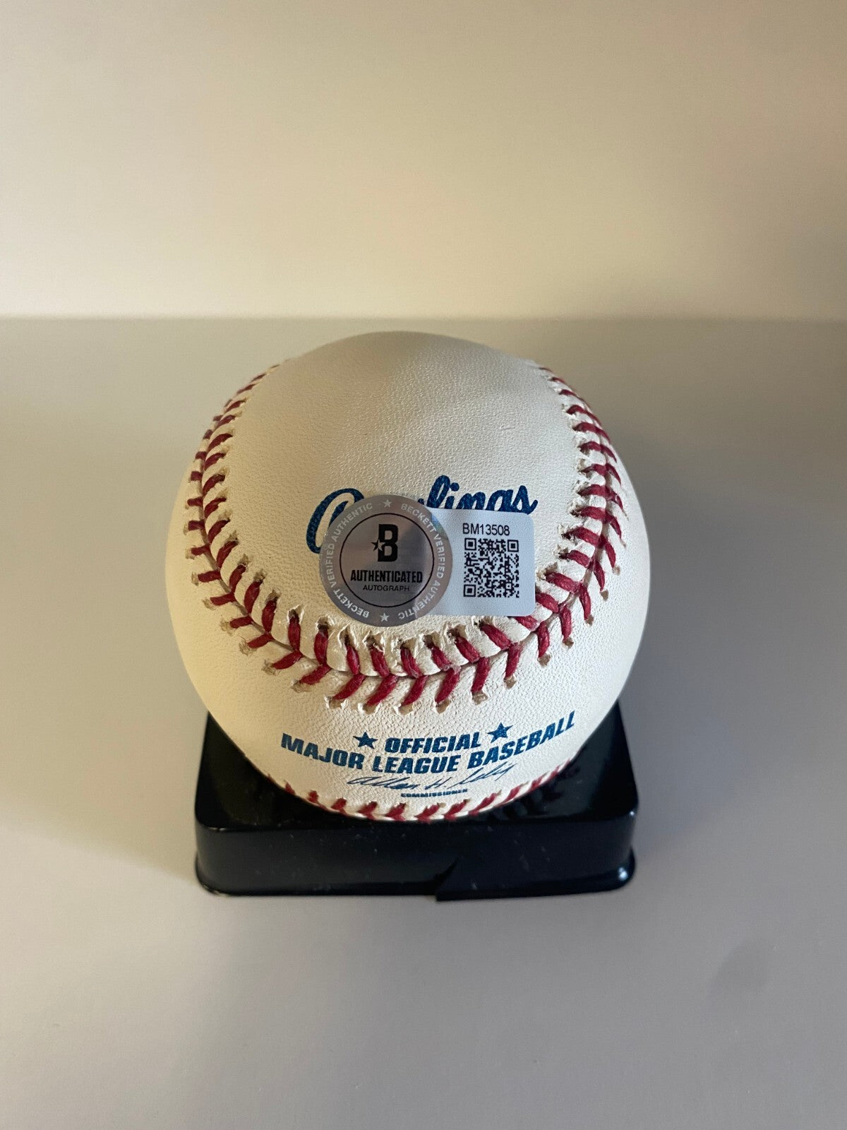 GEOVANY SOTO CUBS/RANGERS SIGNED AUTOGRAPHED M.L BASEBALL BECKETT AUTH