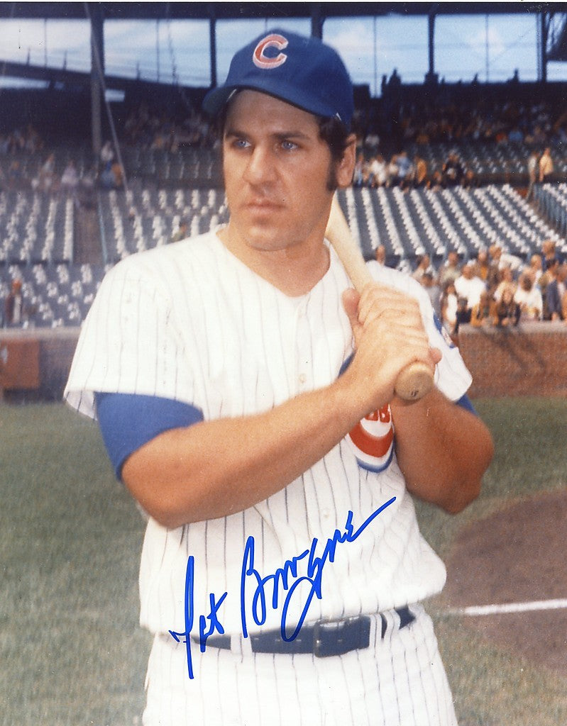 PAT BOURQUE  CHICAGO  CUBS    SIGNED 8X10  PHOTO