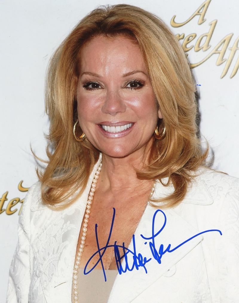 KATHIE  LEE  GIFFORD  TODAY  SHOW W/ HODA   ACTRESS   CELEBRITY  SIGNED    8X10 