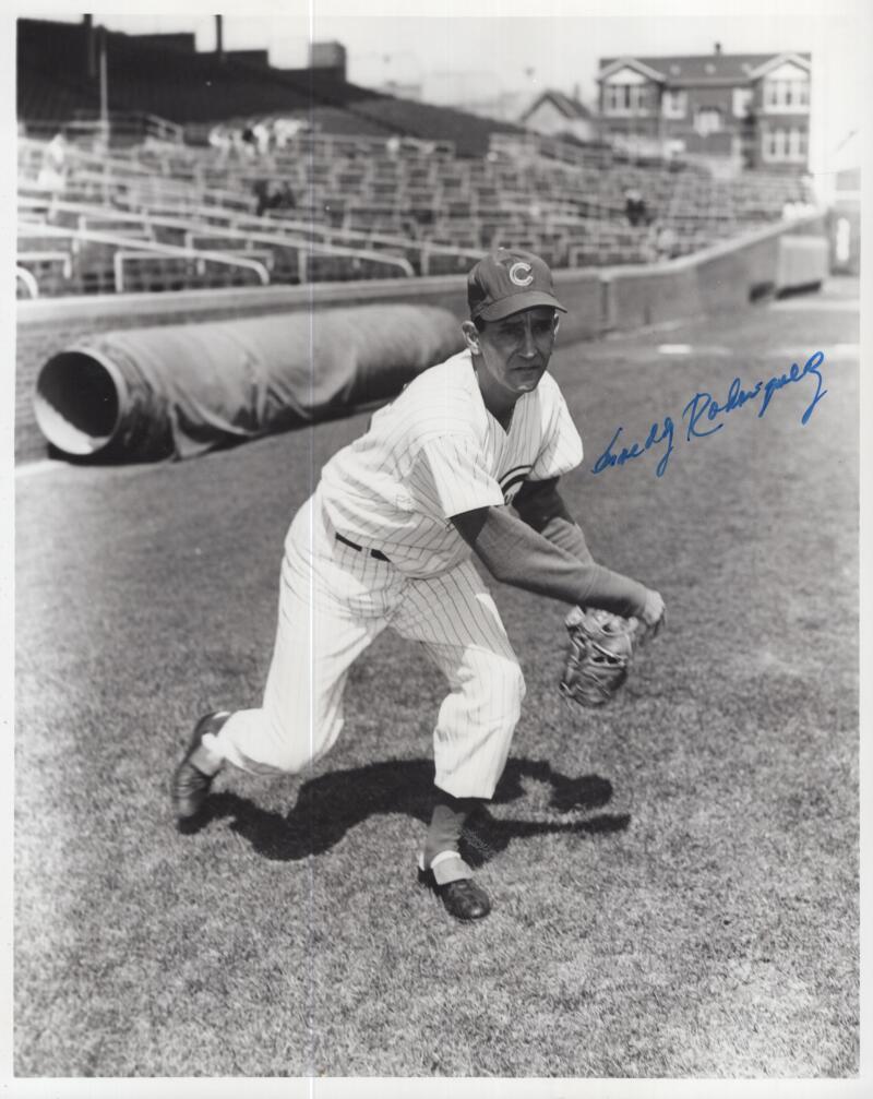 FREDDY RODRIGUEZ  CUBS  SIGNED AUTOGRAPHED 8X10 PHOTO  W/ COA 
