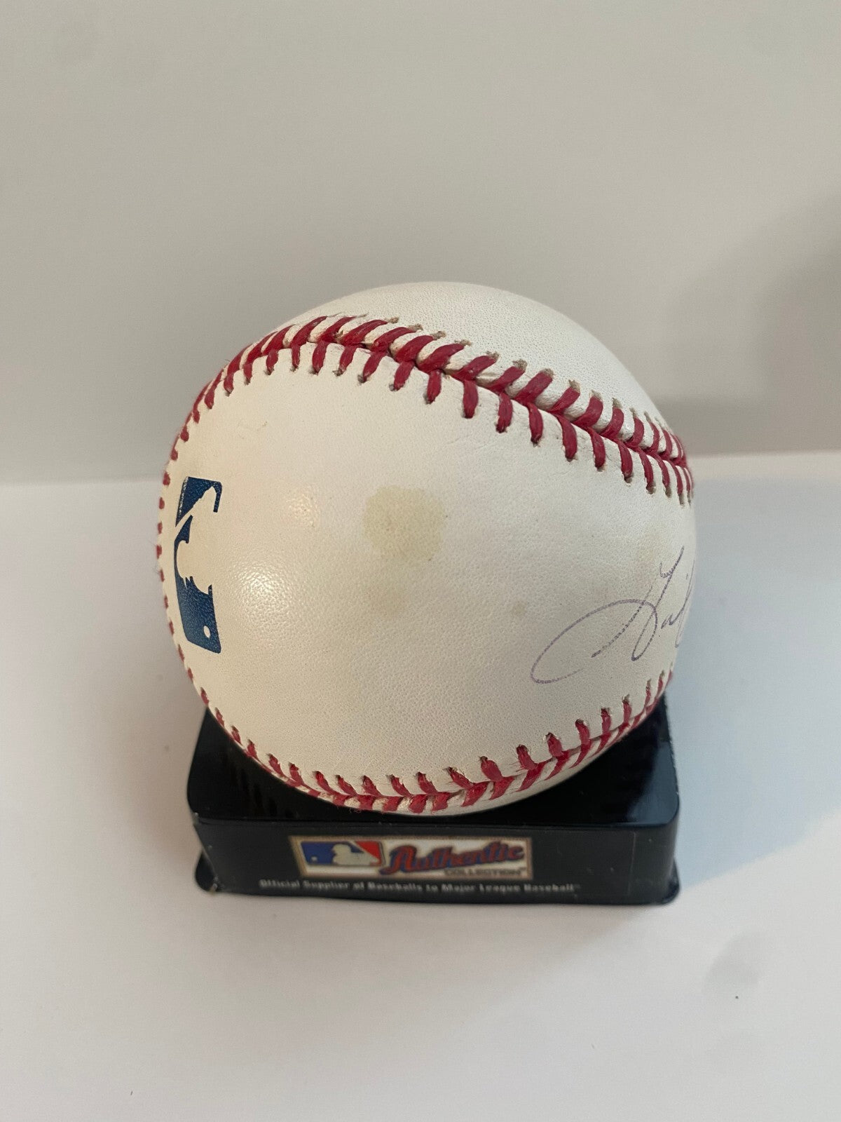 GABY SANCHEZ MARLINS/PIRATES SIGNED AUTO MAJOR LEAGUE BASEBALL W/COA W/CUBE