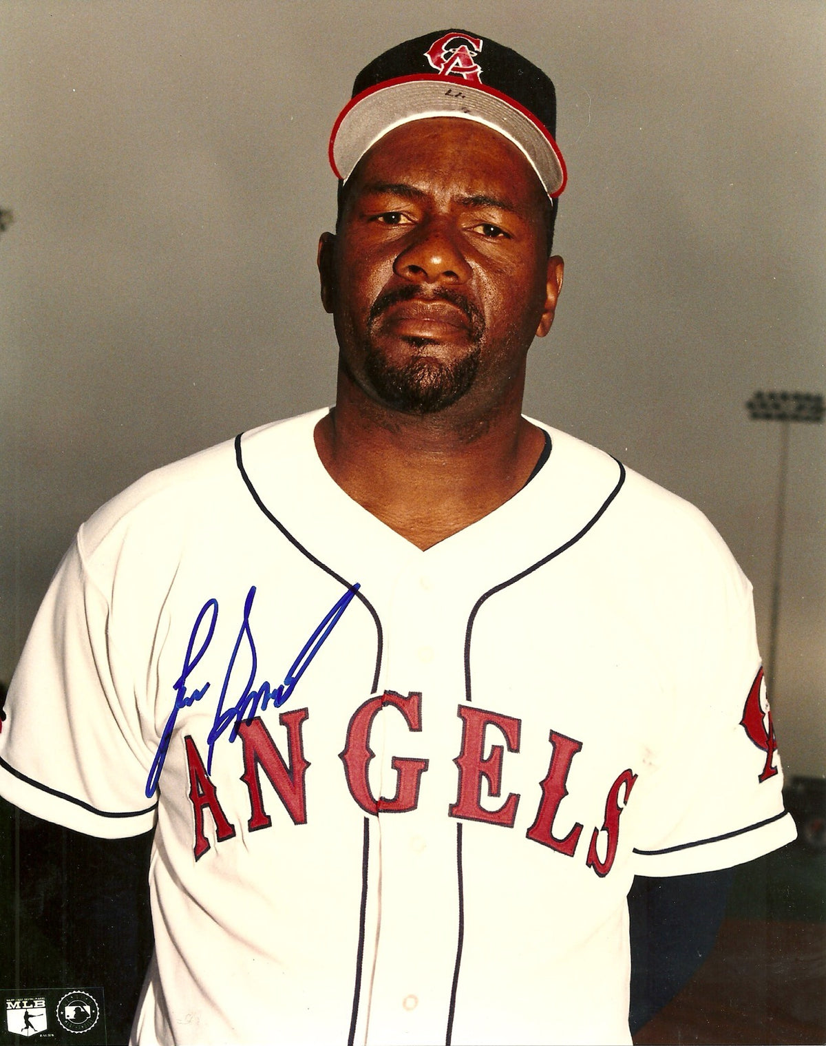 LEE SMITH CALIFORNIA ANGELS SIGNED AUTOGRAPHED 8x10 PHOTO W/COA