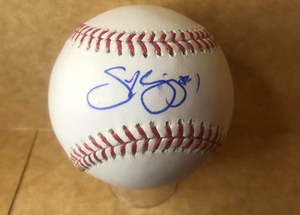 SCOTT KINGERY PHILADELPHIA PHILLIES SIGNED AUTOGRAPHED M.L. BASEBALL BECKETT Y12
