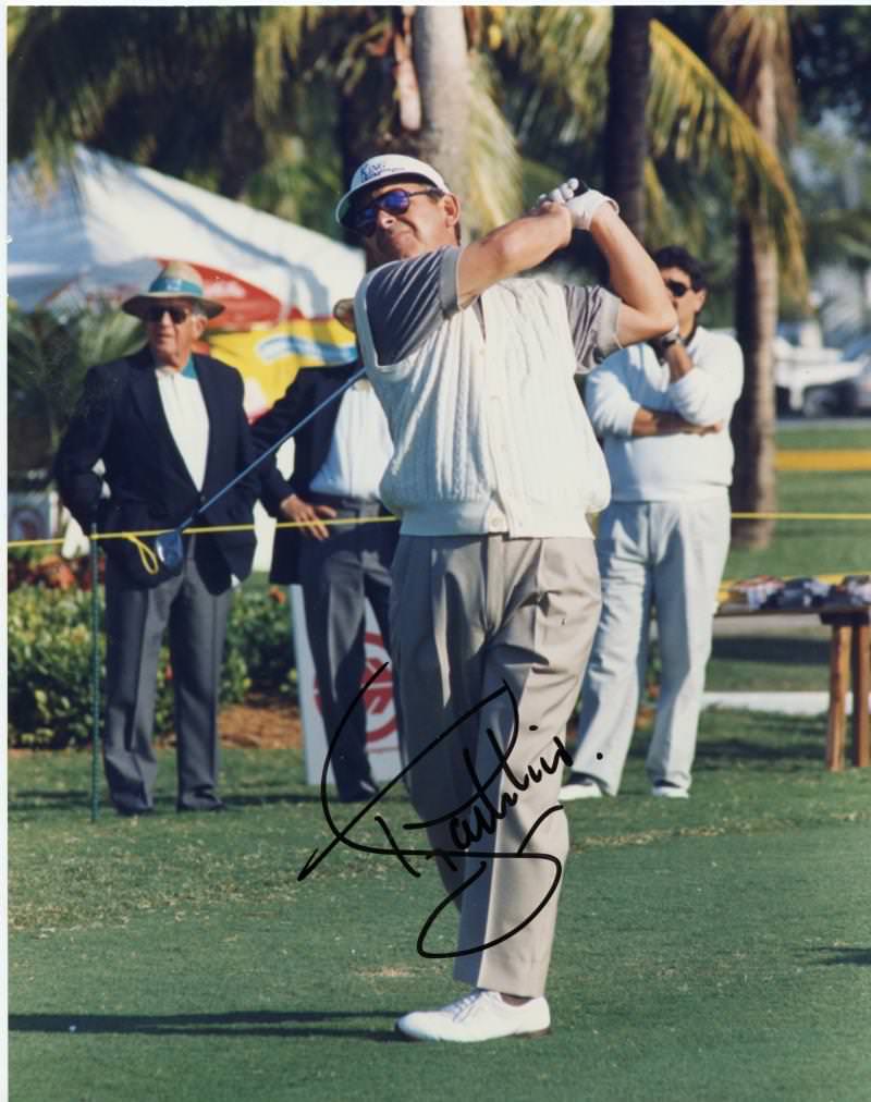 TONY JACKLIN PGA GOLF GREAT SIGNED AUTOGRAPHED 8X10 PHOTO W/COA