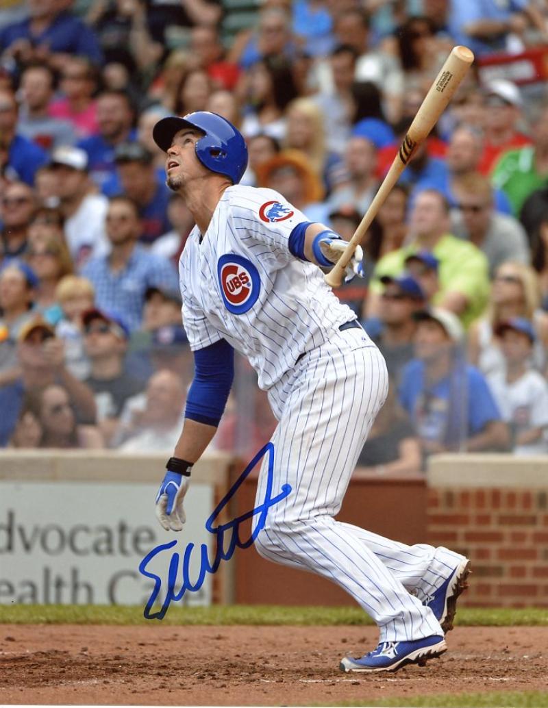 ELI WHITESIDE CHICAGO CUBS SIGNED 8X10 PHOTO W/COA