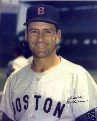 DAVE HILLMAN BOSTON RED SOX SIGNED 8X10 PHOTO W/COA