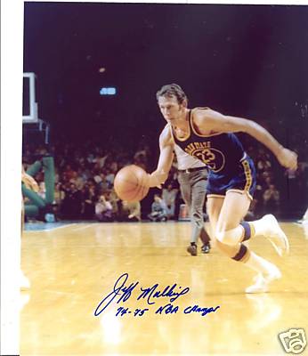JEFF  MULLINS  GOLDEN STATE WARRIORS 74-75 NBA CHAMPS