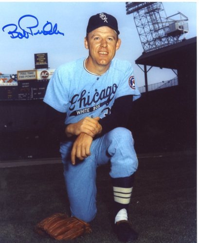 BOB PRIDDY CHICAGO WHITE SOX SIGNED 8X10 PHOTO W/COA