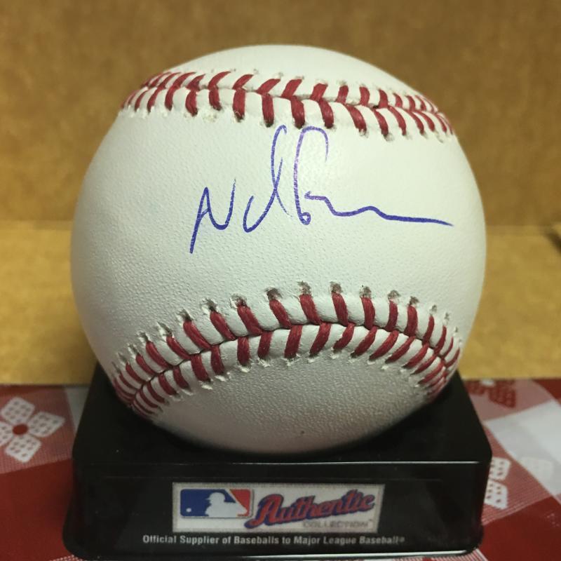 NATE FREIMAN JEWISH/A'S M.L. SIGNED BASEBALL W/COA